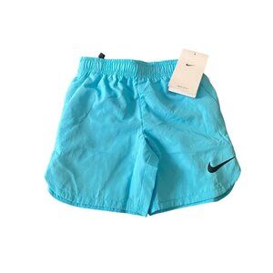 NWT Nike Dri Fit Shorts Baltic Blue Size 3-4Y